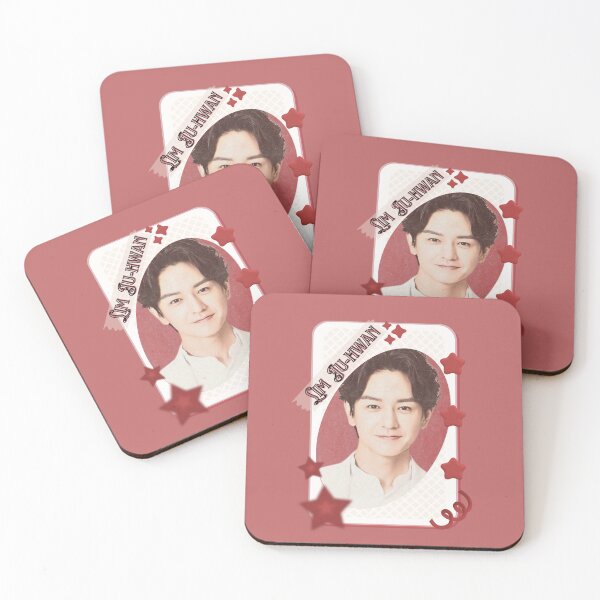 Item preview, Lim Ju-hwan (임주환) Korean Actor Kdrama Card Red Aesthetic Collage Design designed and sold by AJUNICE STUDIO.