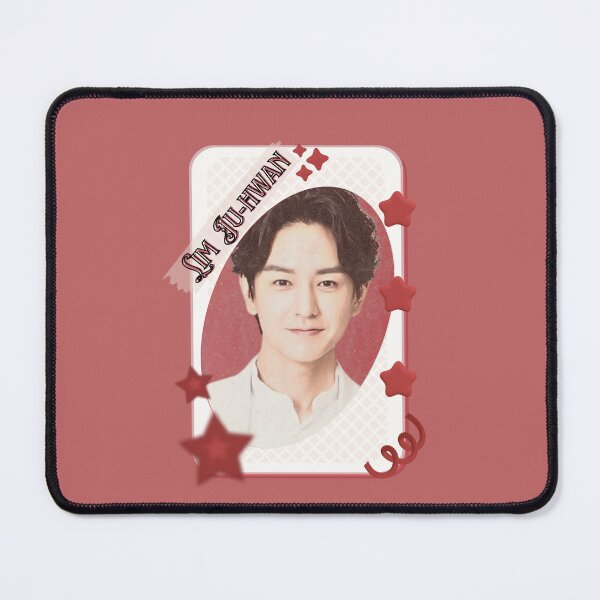 Item preview, Lim Ju-hwan (임주환) Korean Actor Kdrama Card Red Aesthetic Collage Design designed and sold by AJUNICE STUDIO.