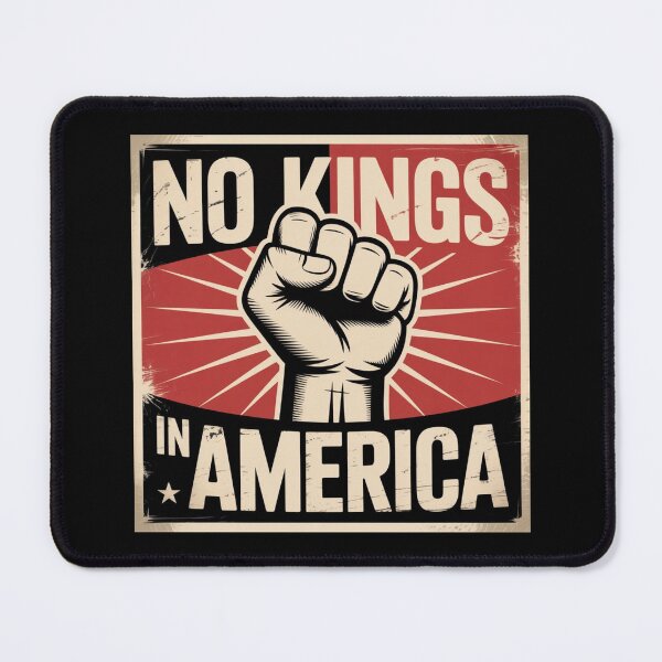 Item preview, No Kings Anti Monarchy designed and sold by Avenius Graphics.