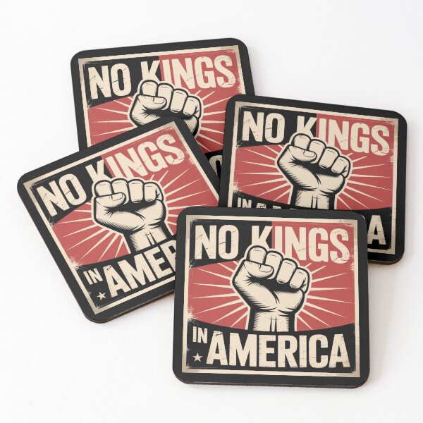 Item preview, No Kings Anti Monarchy designed and sold by Avenius Graphics.