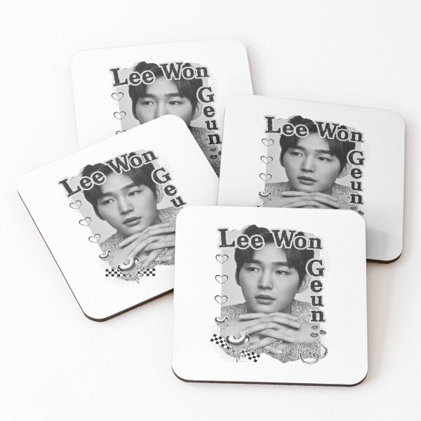 Artikelvorschau, Lee Won-geun (이원근) Koreanischer Schauspieler Kdrama Schwarz-Weiß-Collage Digitales Kunstportrait entworfen und verkauft von AJUNICE STUDIO.