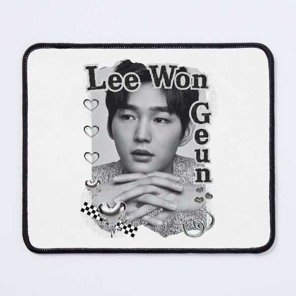 Item preview, Lee Won-geun (이원근) Korean Actor Kdrama Black and White Collage Digital Art Portrait designed and sold by AJUNICE STUDIO.
