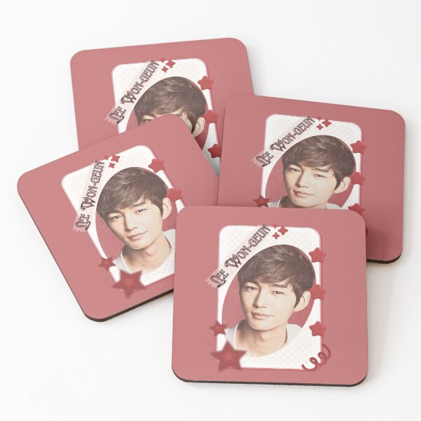 Item preview, Lee Won-geun (이원근) Korean Actor Kdrama Card Red Aesthetic Collage Design designed and sold by AJUNICE STUDIO.