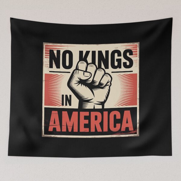 Item preview, No Kings In America designed and sold by Avenius Graphics.