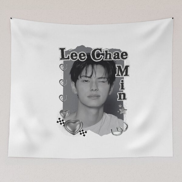 Item preview, Lee Chae Min Korean Actor Kdrama Black and White Collage Digital Art Portrait designed and sold by AJUNICE STUDIO.