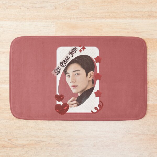 Item preview, Lee Chae Min Korean Actor Kdrama Card Red Aesthetic Collage Design designed and sold by AJUNICE STUDIO.