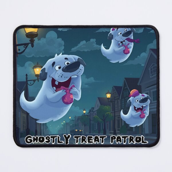 Item preview, Ghostly Treat Patrol designed and sold by PetJoyPrintsCO.