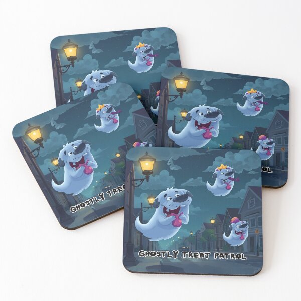 Item preview, Ghostly Treat Patrol designed and sold by PetJoyPrintsCO.