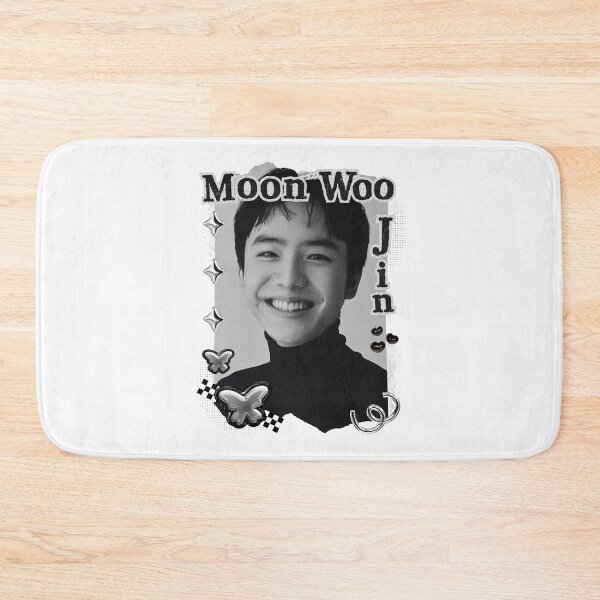 Item preview, Moon Woo-jin (문우진) Korean Actor Kdrama Black and White Collage Digital Art Portrait designed and sold by AJUNICE STUDIO.