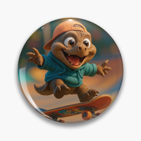 Item preview, Skater Snapping Turtle designed and sold by Sillytoe.