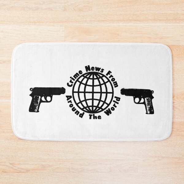 Item preview, CRIME NEWS! — Murder, Mystery & Madness in Bold Type designed and sold by ChickenFund.