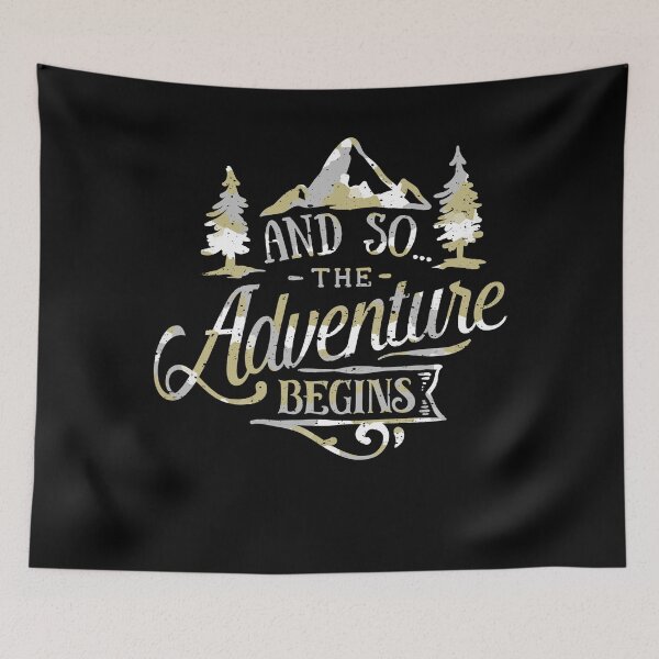 Item preview, The Adventure Begins Vintage Look Camo designed and sold by LarkDesigns.