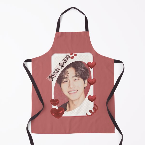Item preview, Moon Ji-hoo (문지후) Korean Actor Kdrama Card Red Aesthetic Collage Design designed and sold by AJUNICE STUDIO.