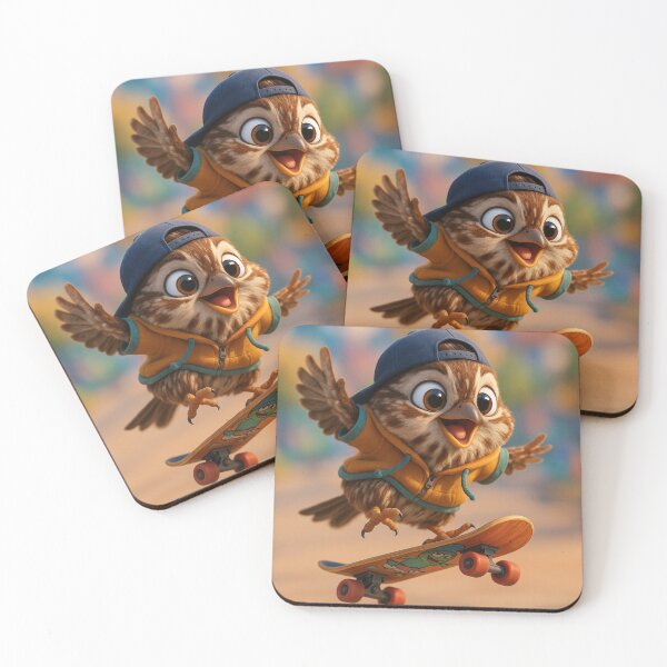Item preview, Skater Song Sparrow designed and sold by Sillytoe.