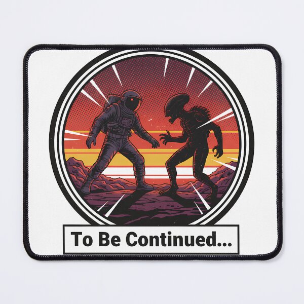 Item preview, To Be Continued... Retro Comic Panel | Vintage Storytelling Gift designed and sold by LoliDesignShop.