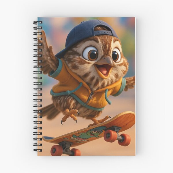 Item preview, Skater Song Sparrow designed and sold by Sillytoe.