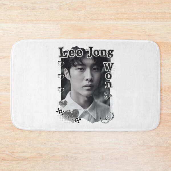 Item preview, Lee Jong Won Korean Actor Kdrama Black and White Collage Digital Art Portrait designed and sold by AJUNICE STUDIO.