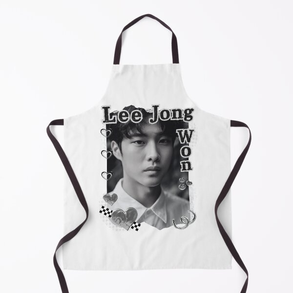 Item preview, Lee Jong Won Korean Actor Kdrama Black and White Collage Digital Art Portrait designed and sold by AJUNICE STUDIO.