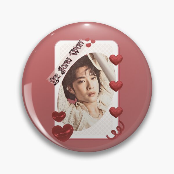Item preview, Lee Jong Won Korean Actor Kdrama Card Red Aesthetic Collage Design designed and sold by AJUNICE STUDIO.