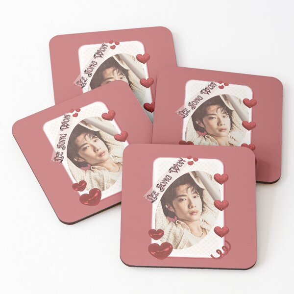 Item preview, Lee Jong Won Korean Actor Kdrama Card Red Aesthetic Collage Design designed and sold by AJUNICE STUDIO.