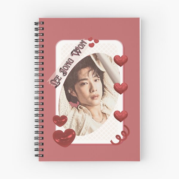 Item preview, Lee Jong Won Korean Actor Kdrama Card Red Aesthetic Collage Design designed and sold by AJUNICE STUDIO.