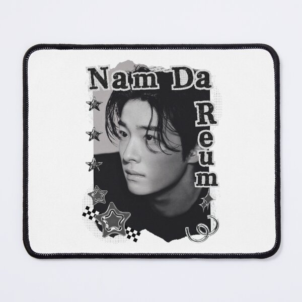 Item preview, Nam Da-reum (남다름) Korean Actor Kdrama Black and White Collage Digital Art Portrait designed and sold by AJUNICE STUDIO.