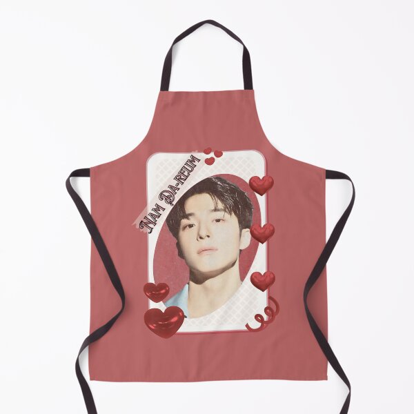 Item preview, Nam Da-reum (남다름) Korean Actor Kdrama Card Red Aesthetic Collage Design designed and sold by AJUNICE STUDIO.