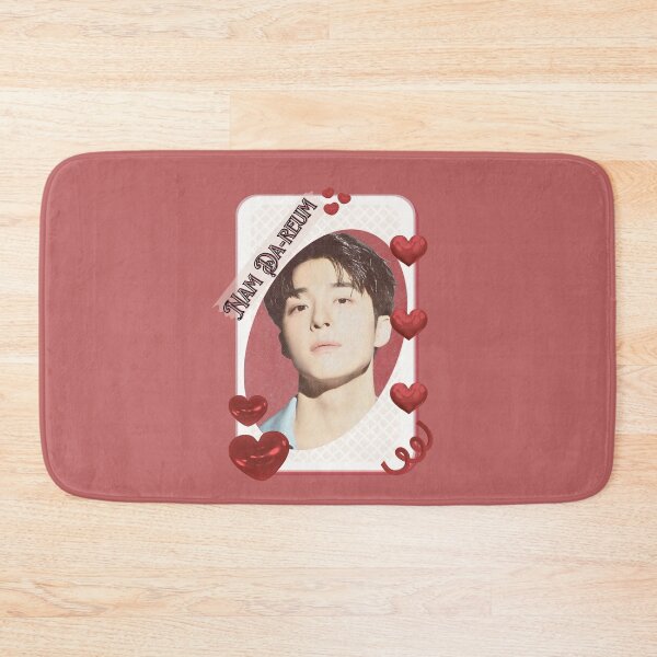 Item preview, Nam Da-reum (남다름) Korean Actor Kdrama Card Red Aesthetic Collage Design designed and sold by AJUNICE STUDIO.