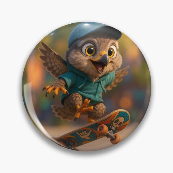 Item preview, Skater Sparrowhawk designed and sold by Sillytoe.