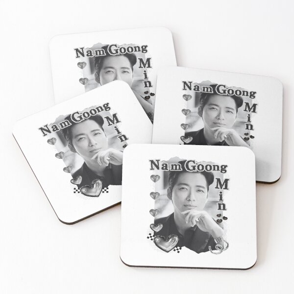 Item preview, Nam Goong-min (남궁민)) Korean Actor Kdrama Black and White Collage Digital Art Portrait designed and sold by AJUNICE STUDIO.
