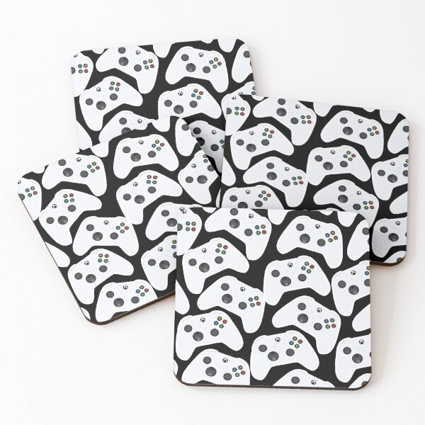 Item preview, White Xbox Controller Pattern designed and sold by The Home Of Pink Peach.