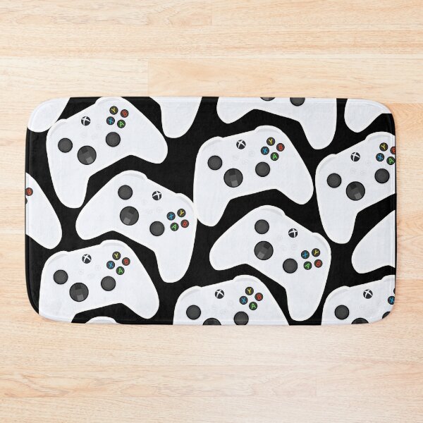 Item preview, White Xbox Controller Pattern designed and sold by The Home Of Pink Peach.