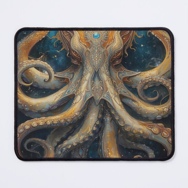 Item preview, golden octopus pattern designed and sold by saly55887.