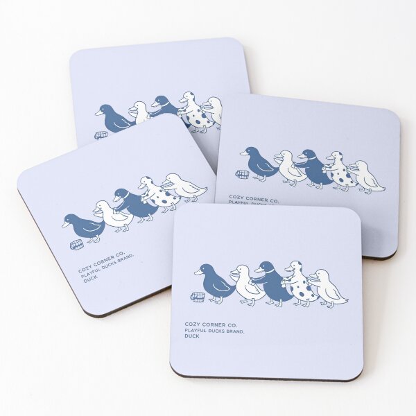 Item preview, Cozy Corner Co. Playful Duck Aesthetic Line Art Minimalist Bird T-Shirt designed and sold by cozy corner co. .