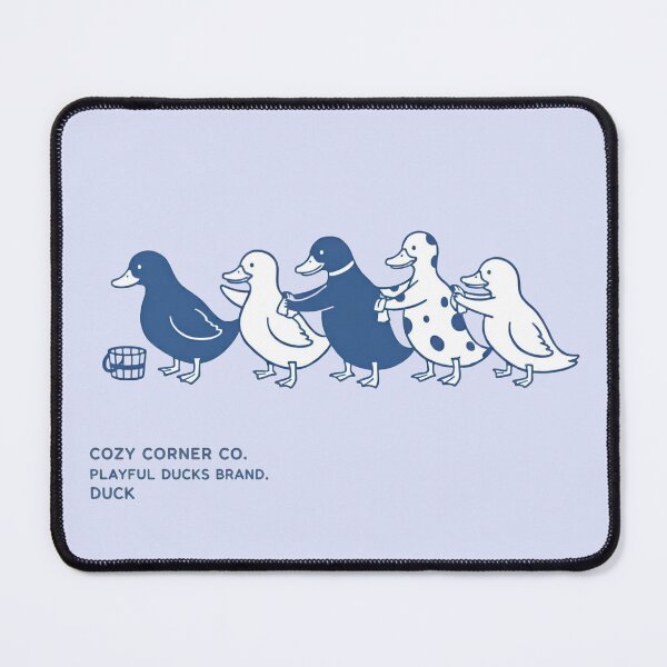 Item preview, Cozy Corner Co. Playful Duck Aesthetic Line Art Minimalist Bird T-Shirt designed and sold by cozy corner co. .