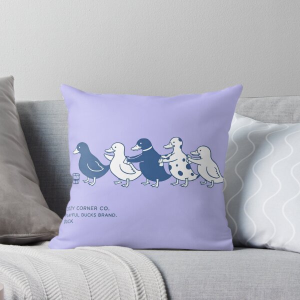 Item preview, Cozy Corner Co. Playful Duck Aesthetic Line Art Minimalist Bird T-Shirt designed and sold by cozy corner co. .