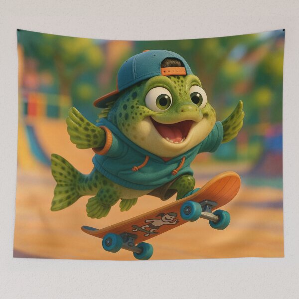 Item preview, Skater Spotted Bass designed and sold by Sillytoe.