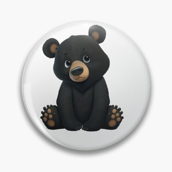 Item preview, Cuddly Black Bear designed and sold by BinormalStuidos.