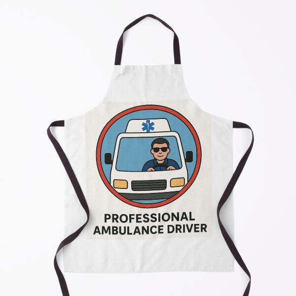 Item preview, Professional ambulance driver - funny ems designed and sold by HalsandTyCustom.