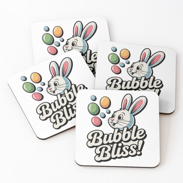 Item preview, Bubble Bliss | Bunny | Cute Spring Bunny Art | Whimsical Pastel Design | Playful Animal Lover Gift designed and sold by PaintedPixels01.