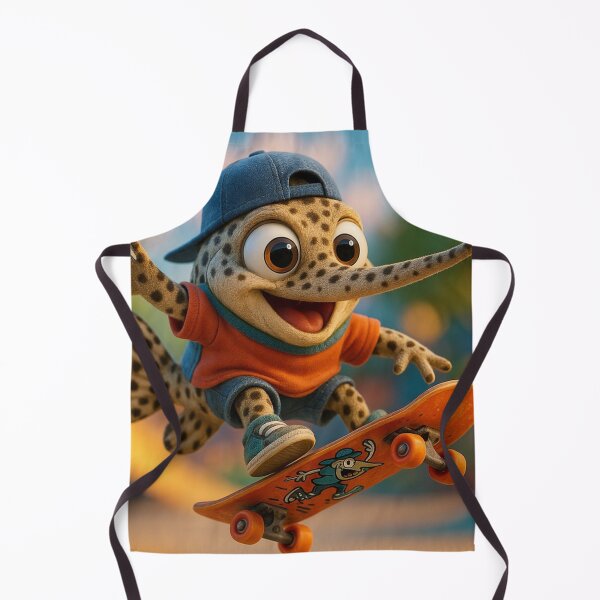 Item preview, Skater Spotted Gar Fish designed and sold by Sillytoe.