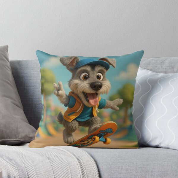 Item preview, Skater Standard Schnauzer 1 designed and sold by Sillytoe.