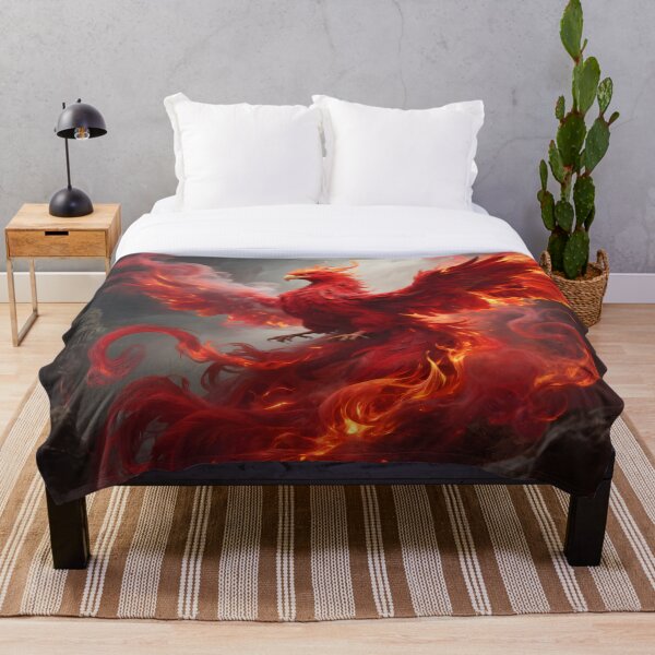 Item preview, Phoenix Ascendant designed and sold by Buttonquill.
