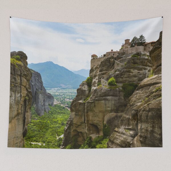 Item preview, The Great Meteoron Holy Monastery of the Transfiguration of the Savior designed and sold by Imbeccable Images.