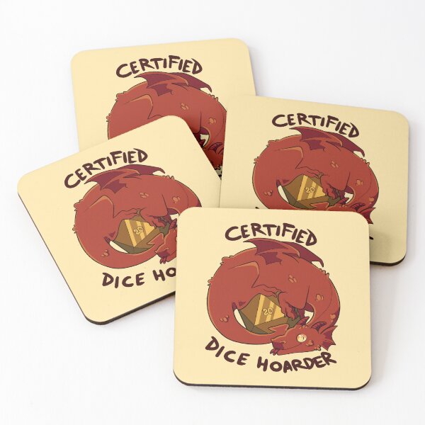 Item preview, Certified Dice Hoarder designed and sold by Heldoryn.