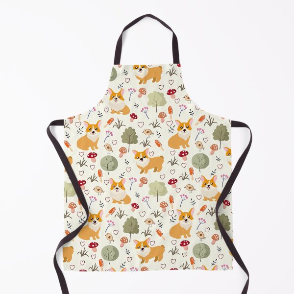Item preview, Corgi Dog Pattern, Crog Dog Seamless Pattern, Corgi Dog designed and sold by graphic-genie.