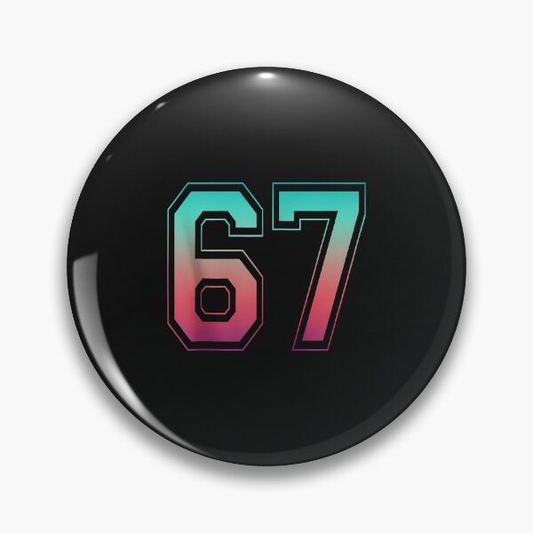 Item preview, 67 Number Meme Funny Six Seven Gen Alpha Slang designed and sold by grumpzara.