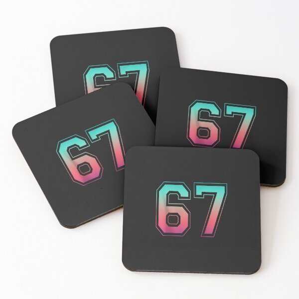Item preview, 67 Number Meme Funny Six Seven Gen Alpha Slang designed and sold by grumpzara.