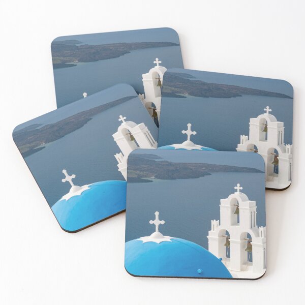 Item preview, Three Bells of Fira designed and sold by Imbeccable Images.
