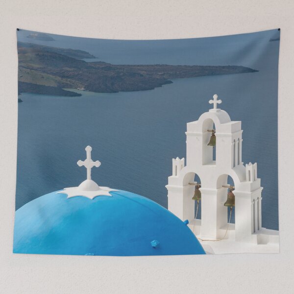 Item preview, Three Bells of Fira designed and sold by Imbeccable Images.
